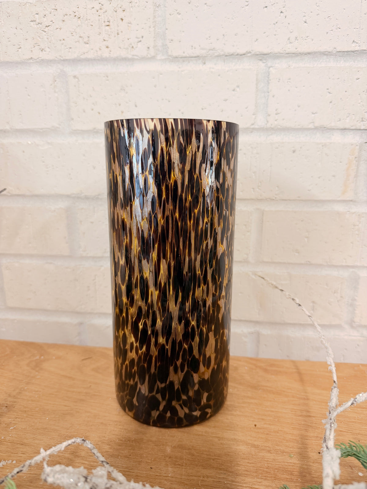 Tortoise Glass Hurricane