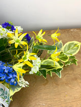 25" Painters Garden Delight Swag