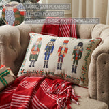 Nutcracker Christmas Throw Pillow