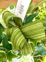 19" Evergreen Garden Swag