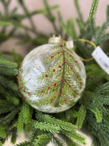 Warmest Wishes Glass Ornament - 2 Styles