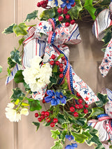 25" Home Of The Brave Wreath