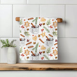 Christmas Baking Winter Waffle Tea Towel