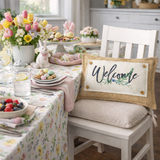 Classic Welcome Interchangeable Pillow Panel