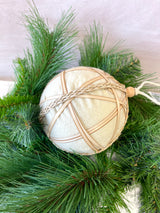 Nordic Rattan Felt Ornament
