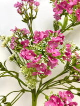 Fuchsia Lilac Mixed Blooms Pick