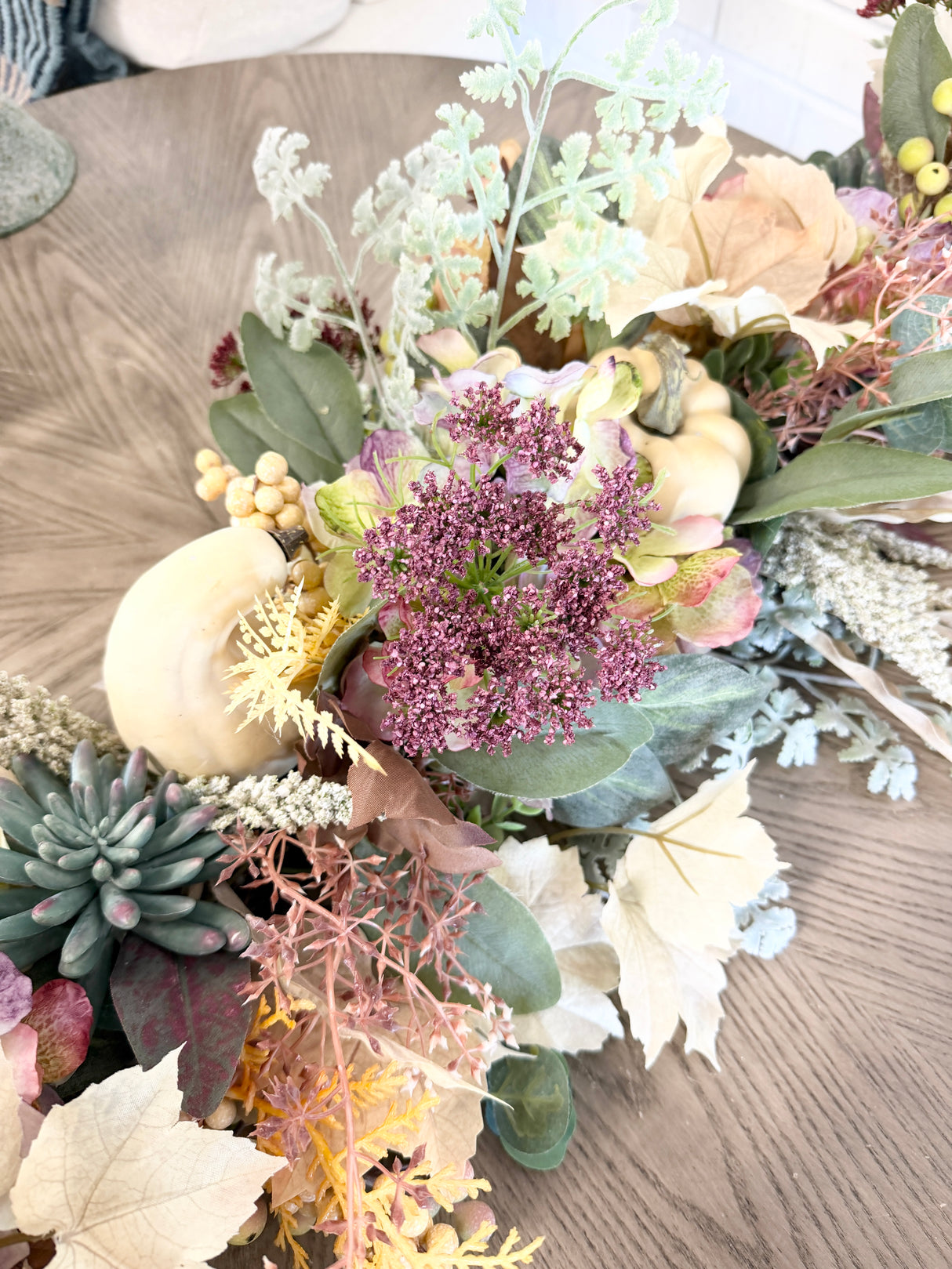 53" Mauve Meadow Garland