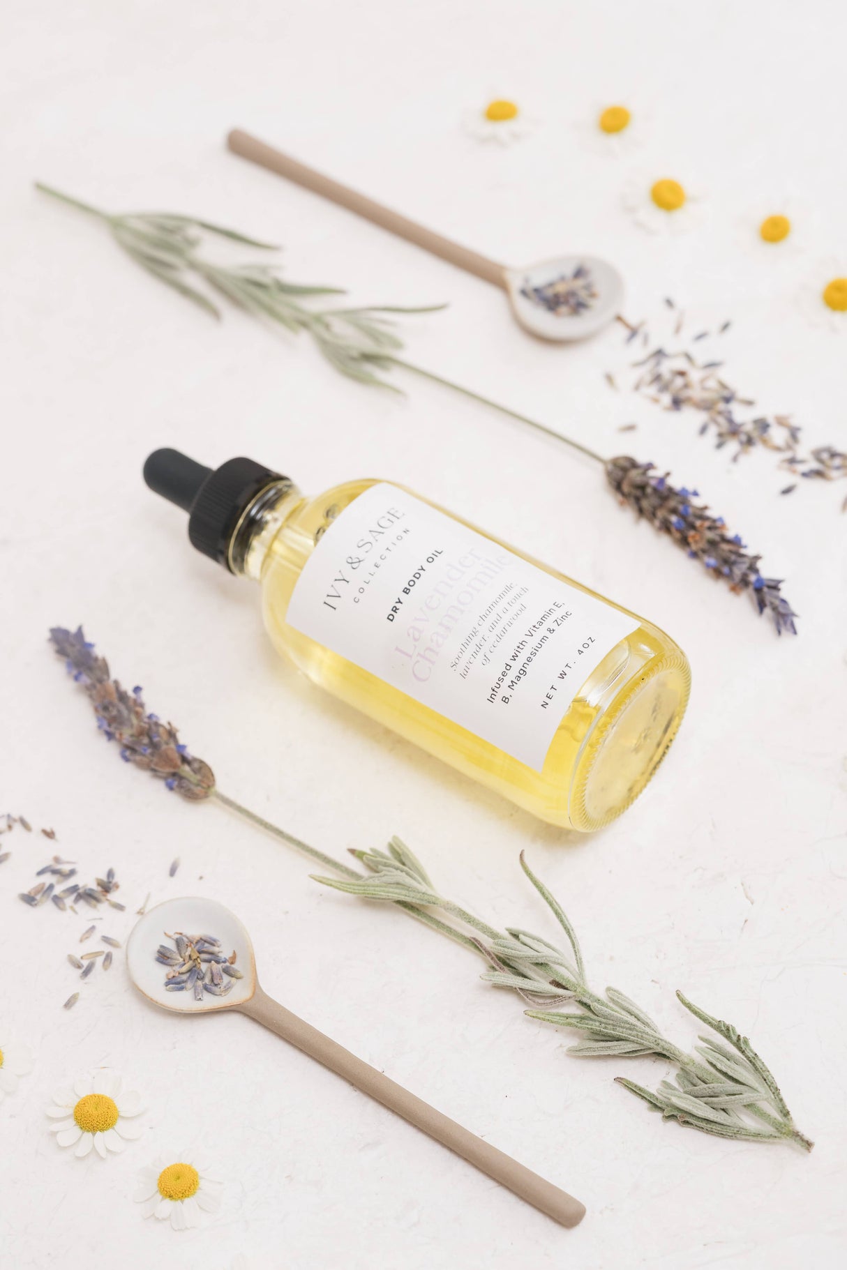 Lavender & Chamomile Dry Body Oil