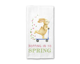 Bunny Farmhouse Tea Towel