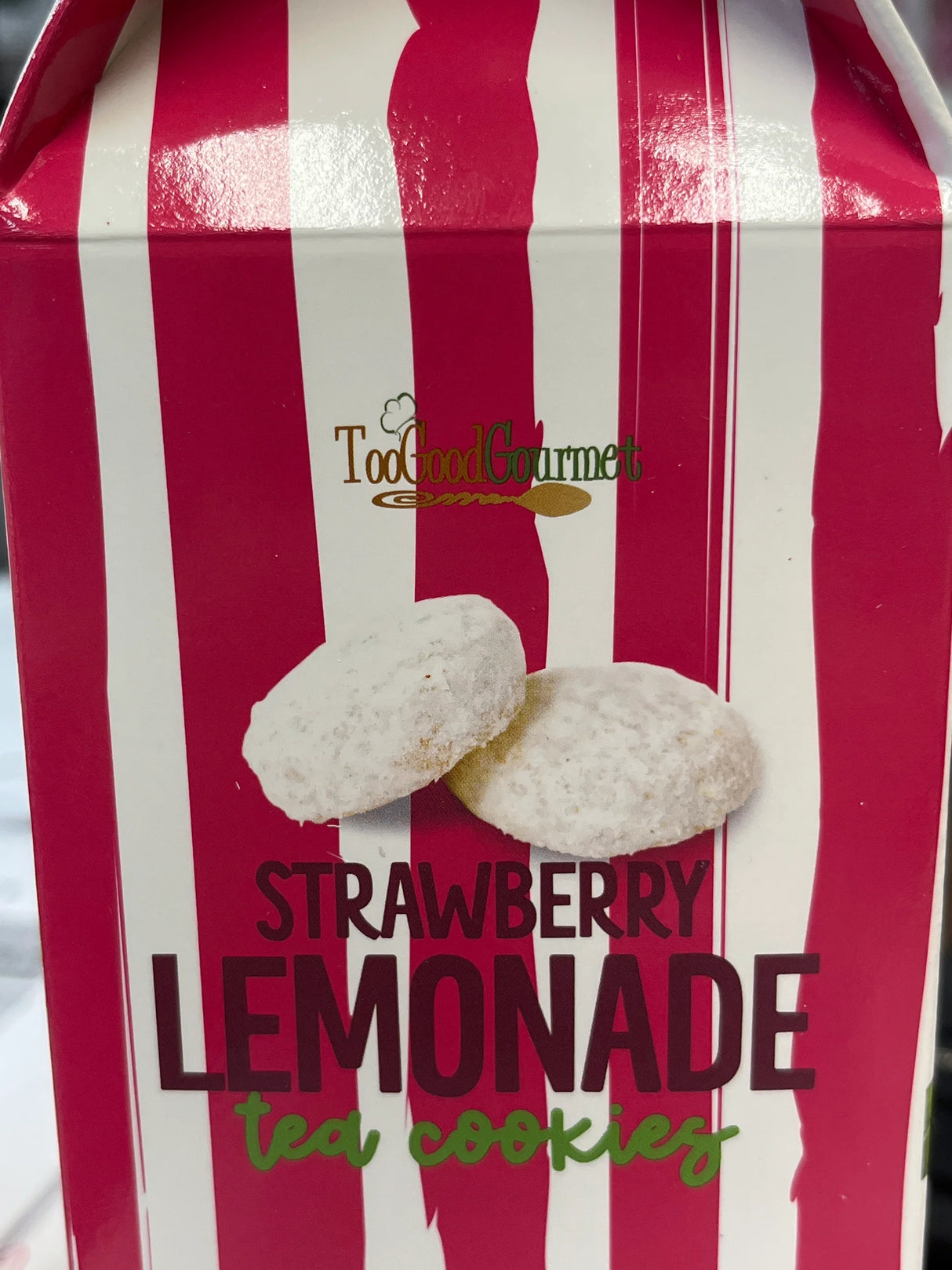 Strawberry Lemonade Tea Cookies
