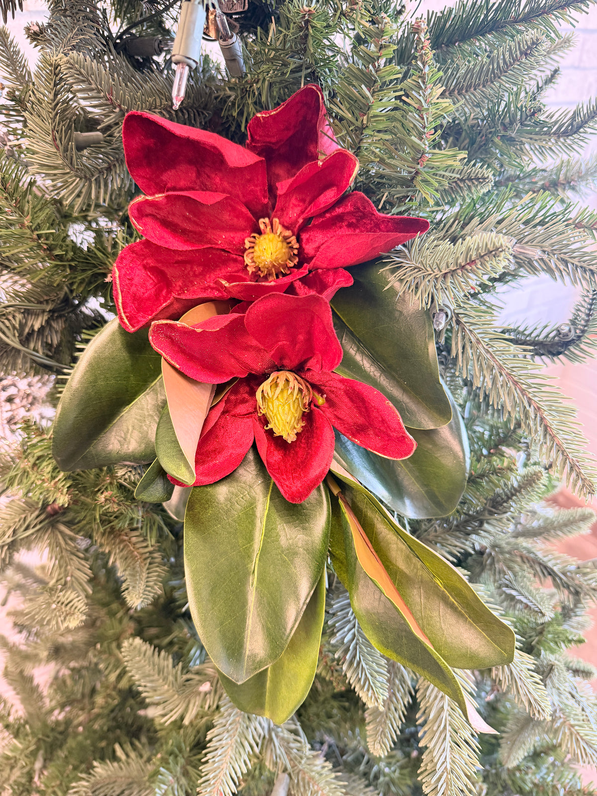 Red Velvet Magnolia Pick