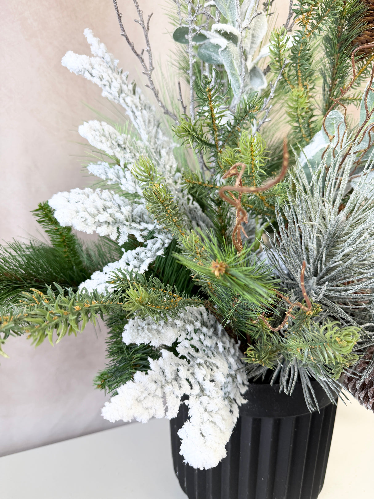 Luxe Winter Porch Pot Kit