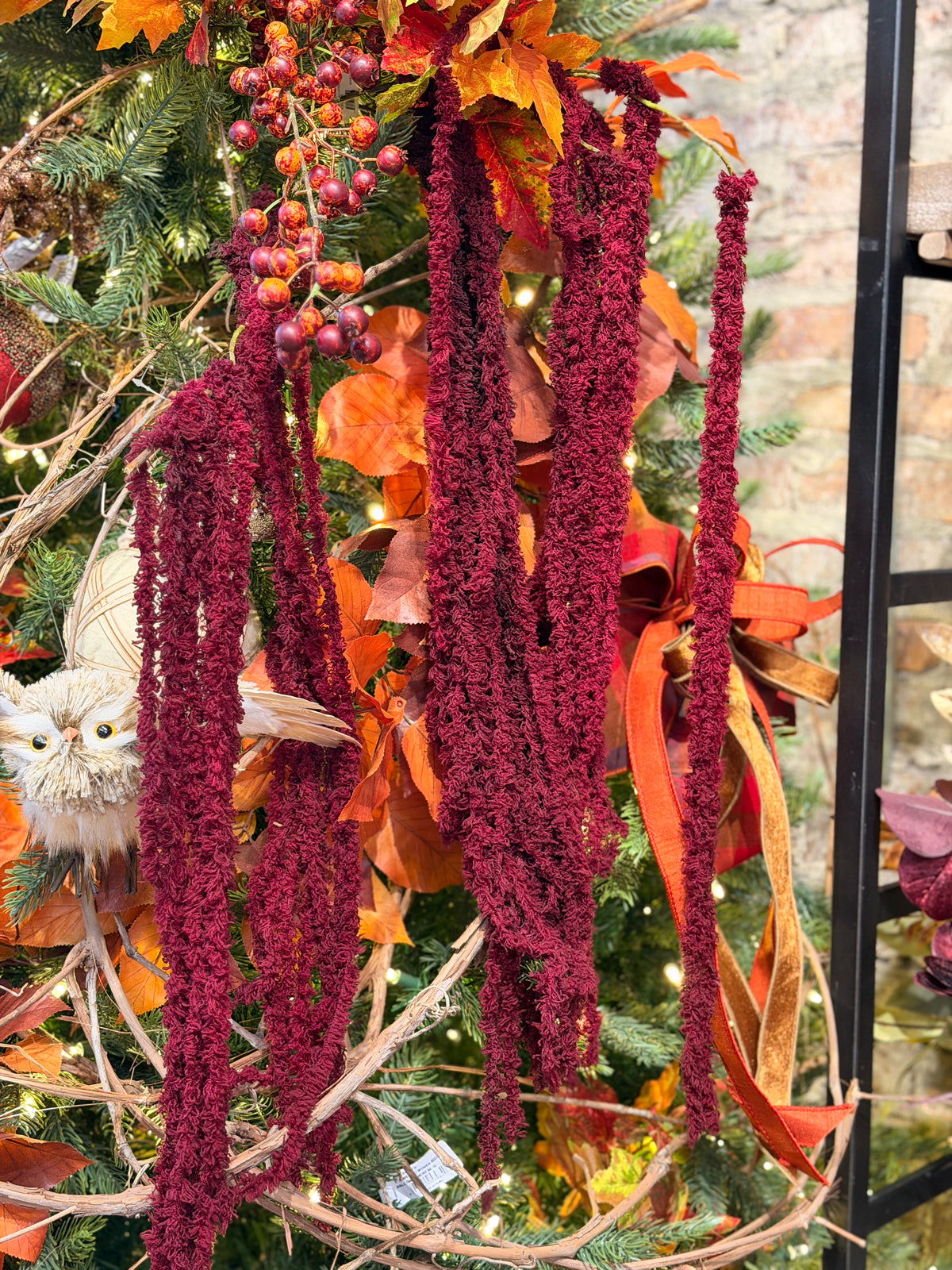 Burgundy Soft Amaranthus Spray