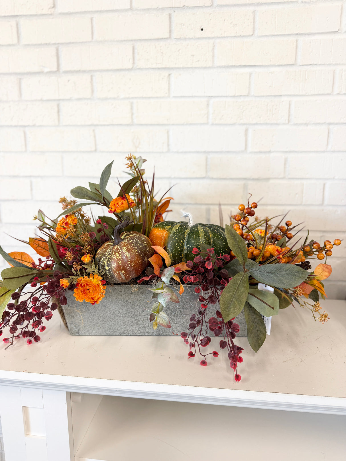 26" Cozy Autumn Days Centerpiece