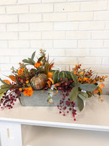 26" Cozy Autumn Days Centerpiece