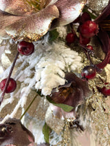 37" Crimson Frost Teardrop