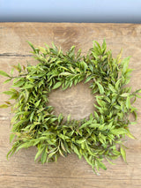 12" Smilax Candle Ring