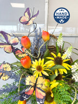 22" Dancing Butterflies Design 2