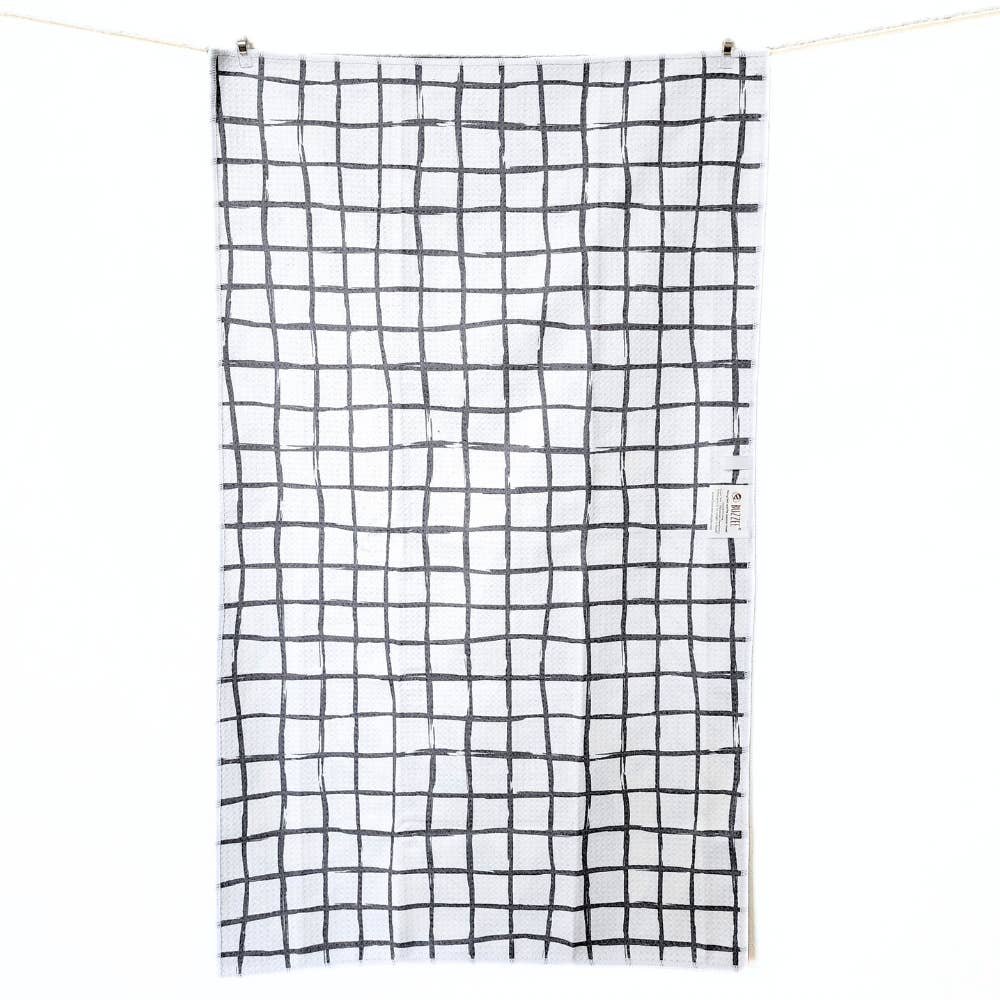 Monstera Reversible Microfiber Tea Towel
