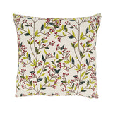 Crimson Harvest Red Berry Throw Pillow