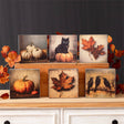 Fall Still Life Shelf Metal Mini Art for Fall home decor from Magnolias Home Decor