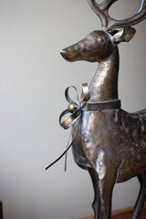 Metal Rustic Reindeer - 2 Styles