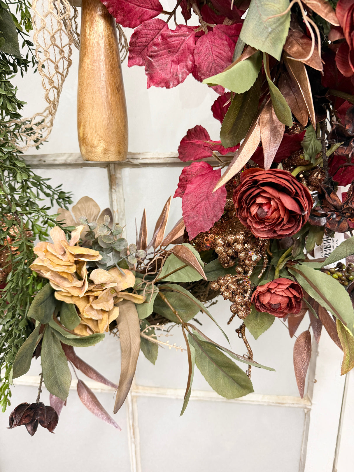 29" Autumn Ember Luxe Wreath