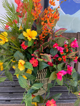35" UV Protect Jungle Love Porch Pot