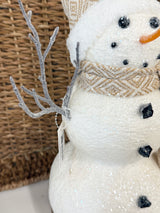 White Cheery Snowman