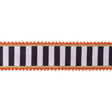 2.5" Fall Stripe Wired Dupioni Ribbon Bolt