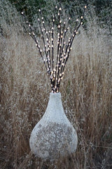 Lighted Pussywillow Branch
