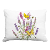 Butterfly Lavender Indoor/Outdoor Pillow