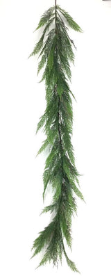 72" Winter Cypress Pine Garland