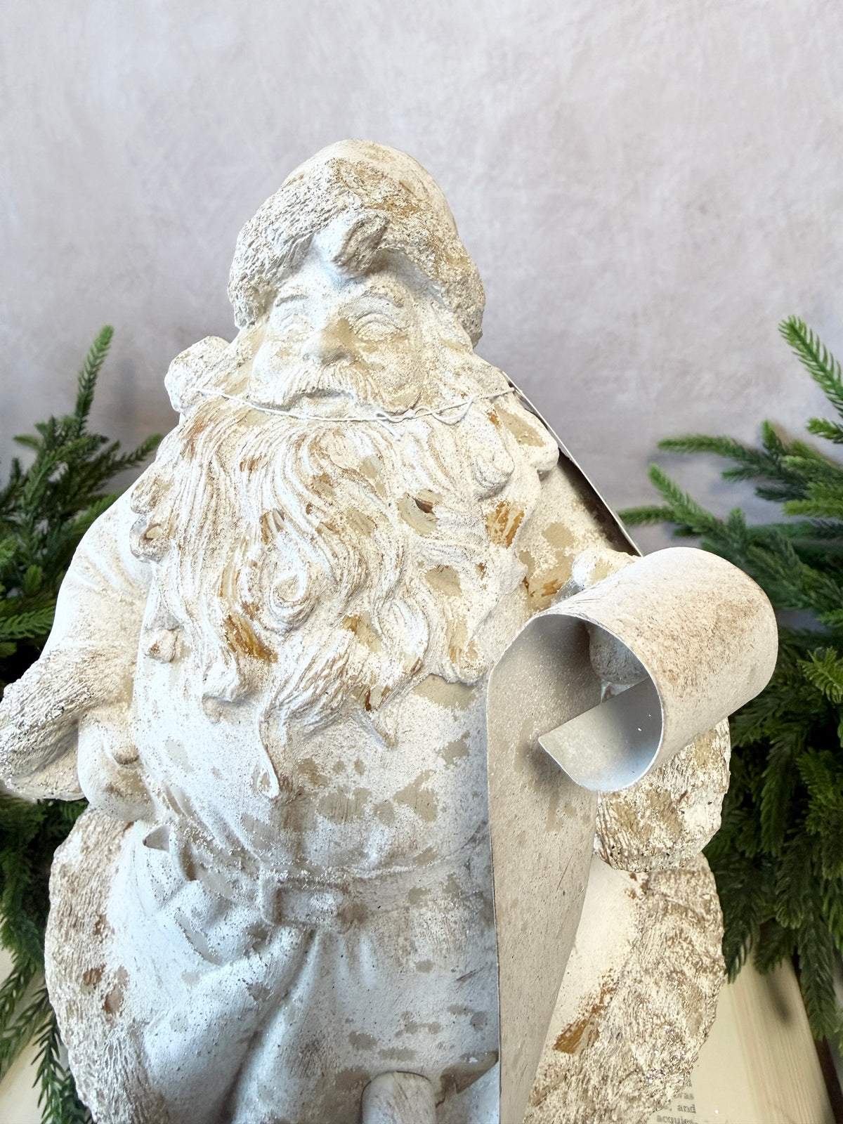 Snow Tracks Santa