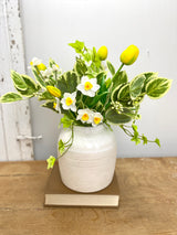 18" Showers Of Yellow Drop-In