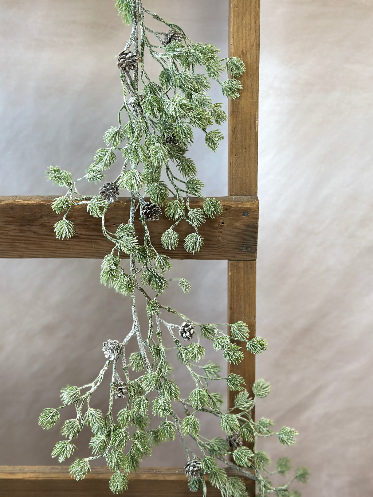 65" Bright Ming Pine Garland