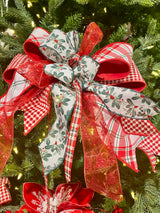 15" Mistletoe Memories Bow