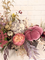 32" Bashful Pumpkins Centerpiece