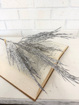 Snowy Brown Twig Spray
