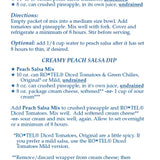 Peach Salsa Mix
