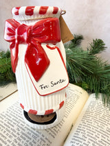 Bow Milk & Cookie Pitcher