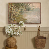 Vintage Waterside Wood Art