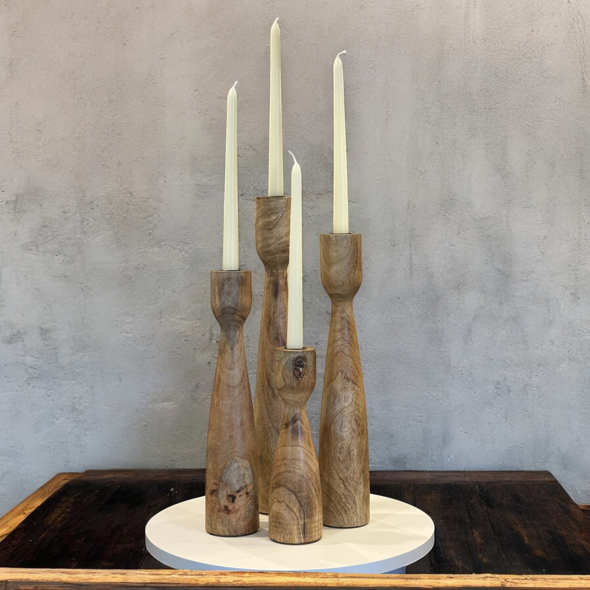 Silhouette Taper Candleholder- 4 Sizes