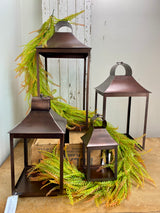 Bronzed Traditional Lantern - 4 Sizes