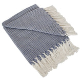 Indoor/Outdoor Indigo Trade Throw Blanket