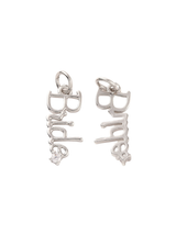 Silver Minimalistic "Bride" Charm