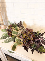 26" Moss & Mulberry Swag