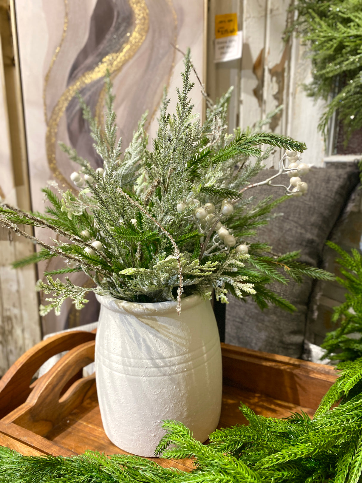 Distressed Coarse Terracotta Crock