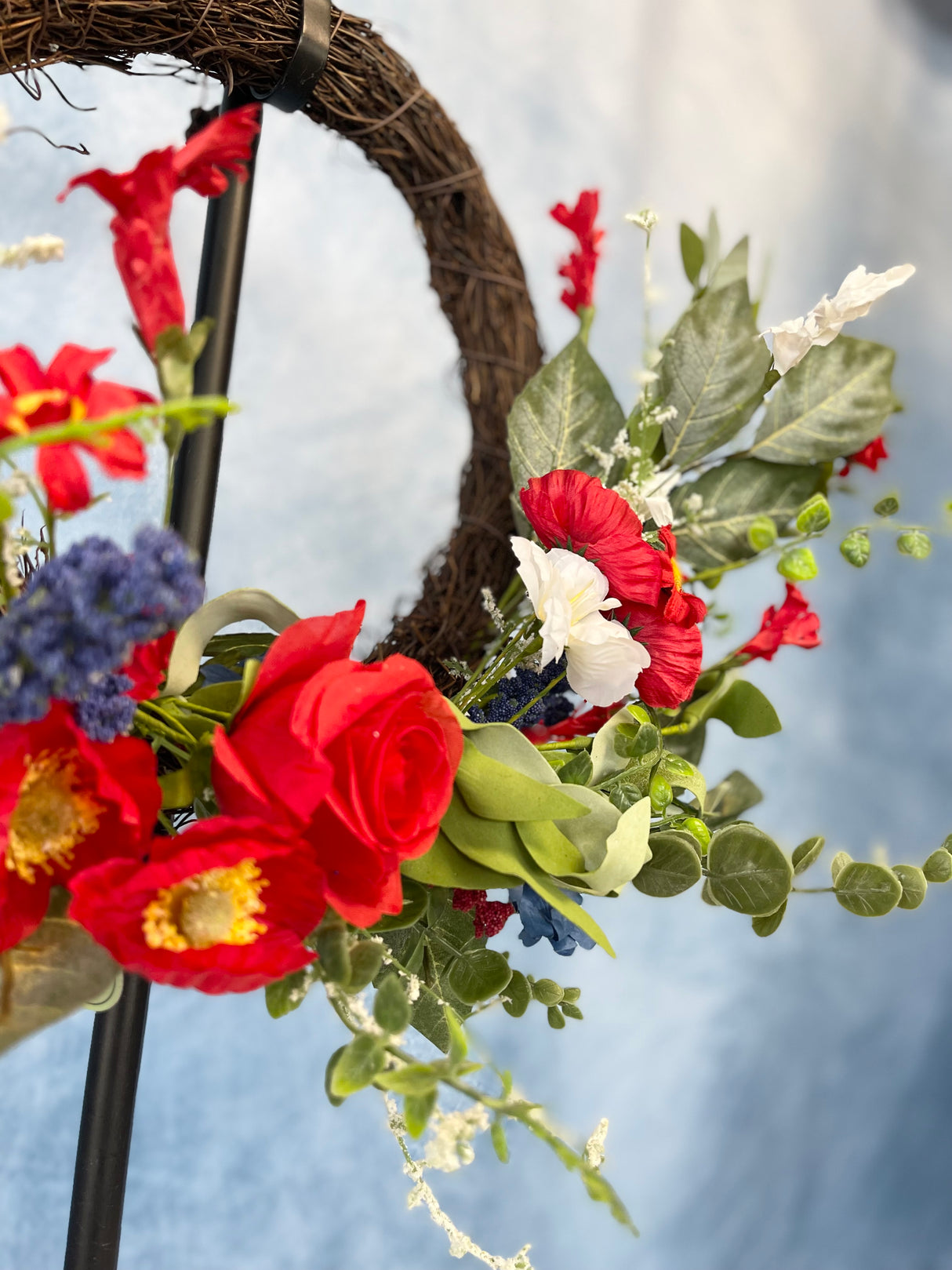 20" Country Americana Wreath