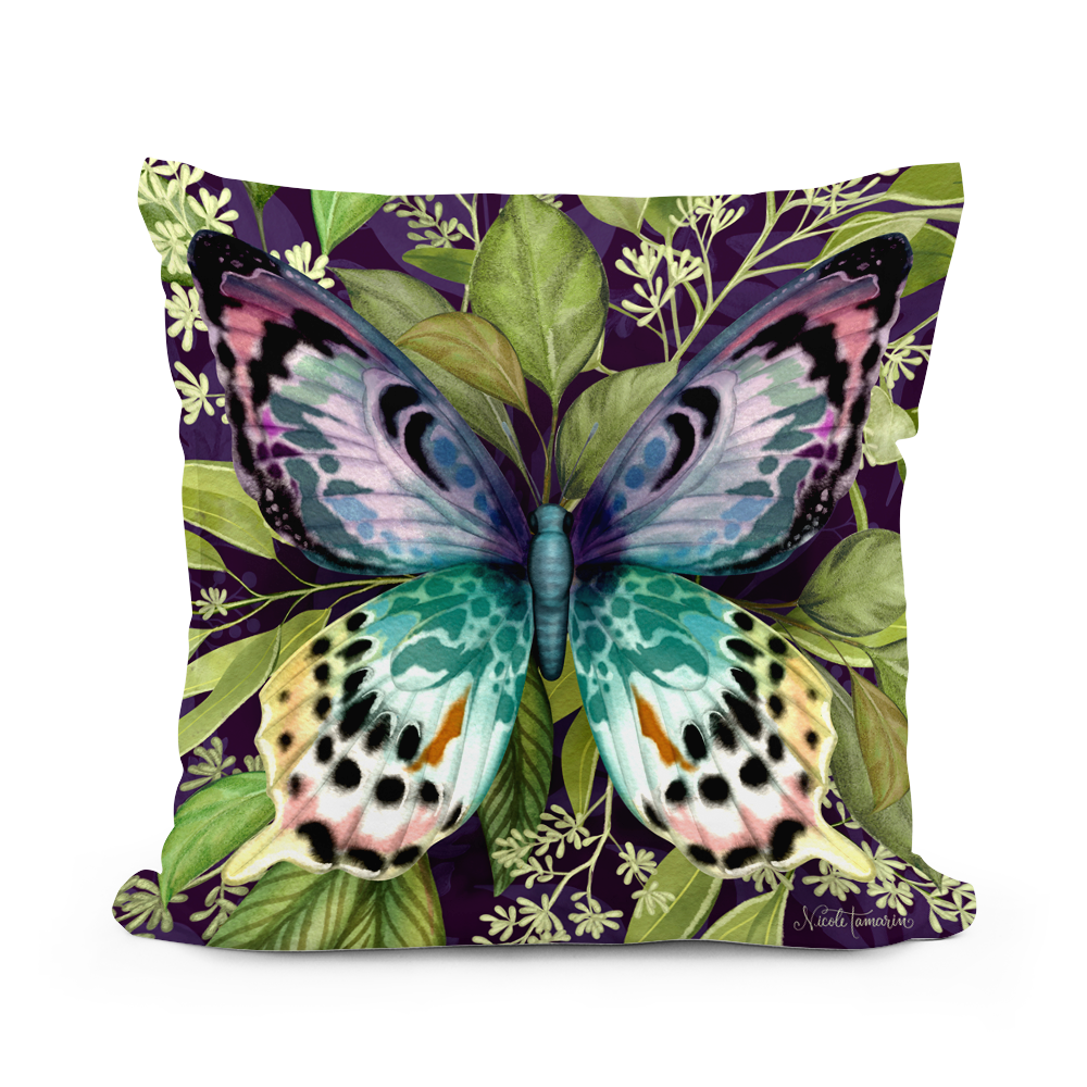 Butterfly Mystic Indoor/Outdoor Pillow